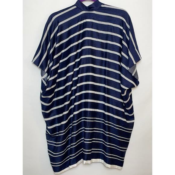 LOFT Maritime Stripe Kimono - Size M/L - Soft with Fabulous Drape - Picture 3 of 8
